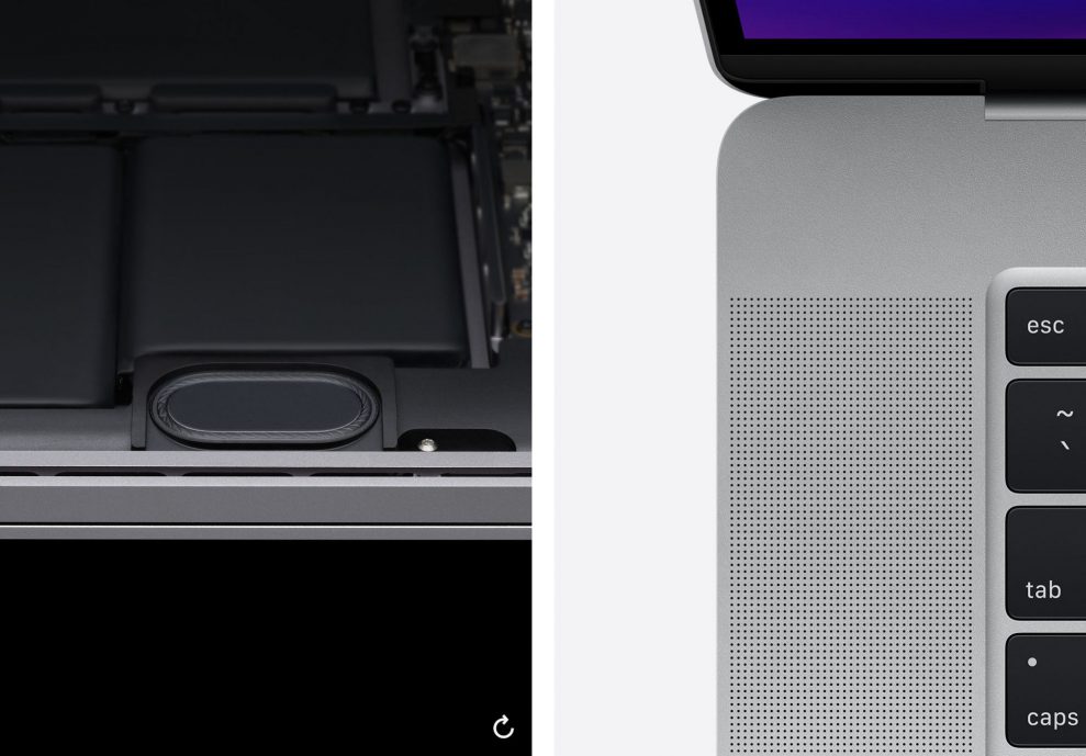 Macbook Pro 2019 speakers