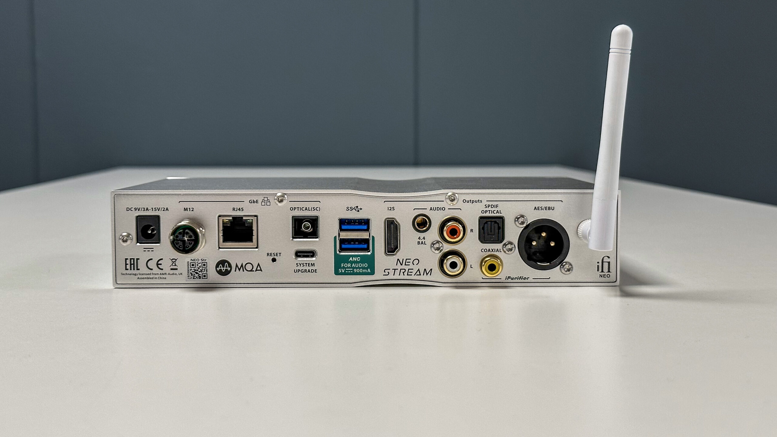 iFi Audio NEO Stream 3 iFi Neo Stream rear GeirNordby